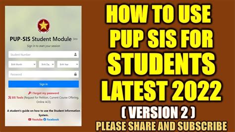 pup sis student